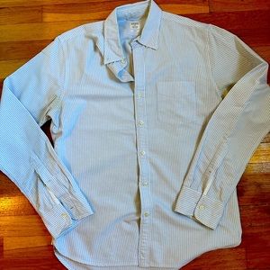 Bonobos Men’s Striped Button-Up Shirt, 100% Cotton, Medium